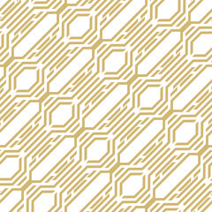 Abstract seamless pattern in Art Deco style.