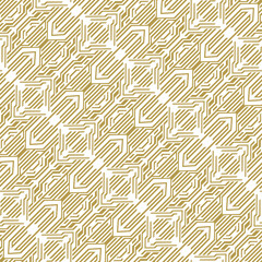 Abstract seamless pattern in Art Deco style.