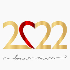 2022 - Bonne année - happy new year