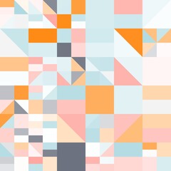 Modern mosaic geometric colorful artistic background wallpaper design pattern