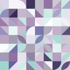 Modern mosaic geometric colorful artistic background wallpaper design pattern