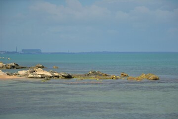 Fototapeta premium boats on the beach