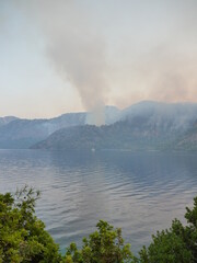 forest fire in turkey