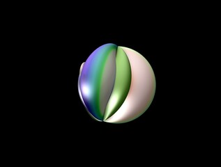 Imaginatory fractal abstract background Image