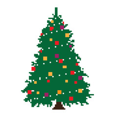 Pixel Christmas Tree