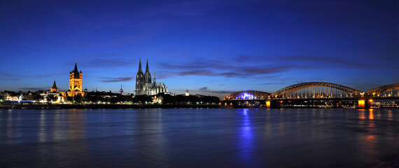 Obraz premium Köln Stadtpanorama