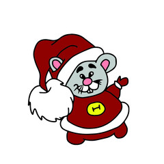 Vector children's design for postcard banners.Funny teddy bear with a hat