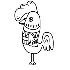 Vector children's design for postcard banners.Funny birds