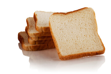 Slices of fresh bread