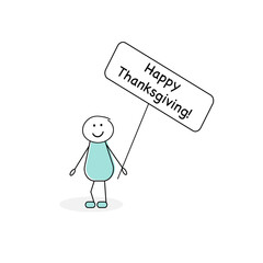 jolly - stickman - thanksgiving