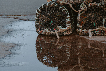 Fishing nets and lobster pots
