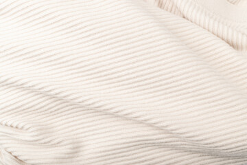 Fototapeta na wymiar Striped Cotton Fabric Background