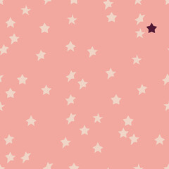 Stars vector seamless pattern