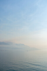 Fototapeta premium Morning walk in old part of Gaeta, ancient Italian city in province Latina
