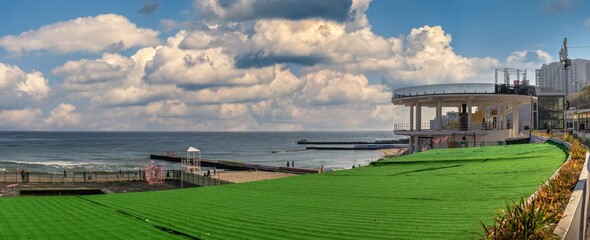 Arcadia resort area in Odessa, Ukraine