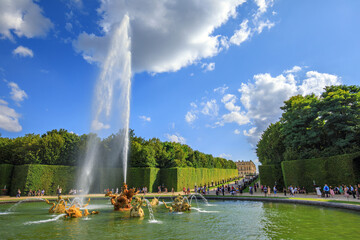 Versailles, Grandes eaux au bassin du dragon