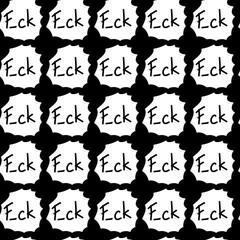 seamless pattern of text background