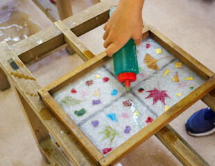 越前和紙の紙漉き体験