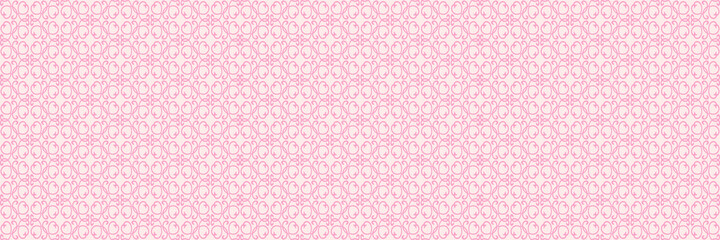 Abstract background pattern with decorative elements on a pale pink background for your design. Seamless background for wallpaper, textures.