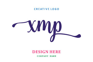 XMP lettering logo is simple, easy to understand and authoritative