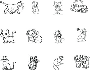 Calligraphy Cat Images, Stock Photos & Vectors 