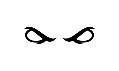 pair of eyes vector icon