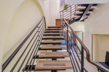 House interior of modern stairs