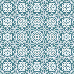 Abstract seamless pattern with various shapes. Geometric pattern for fabric. Textile background.