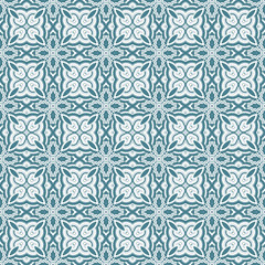 Abstract seamless pattern with various shapes. Geometric pattern for fabric. Textile background.