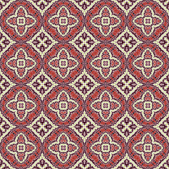 Abstract colorful background. Design for fabric, textile, wallpaper, paper, covers, weaving, packaging, tiles, ceramics. Textured background for design, decor, backdrop.