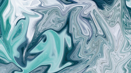 Fototapeta premium Abstract Background of sea liquid marble