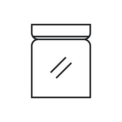 Zip bag icon design vector illustration