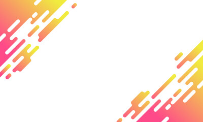 ポップな背景素材。スピードやスポーティーな雰囲気の模様のグラフィックデザイン。