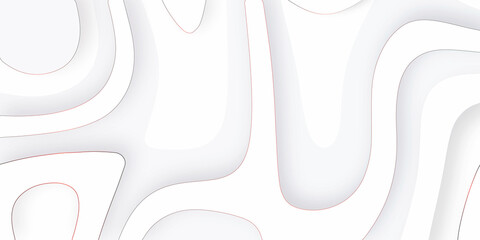 Abstract soft white background with waves, textured Papercut | background | abstract background| 