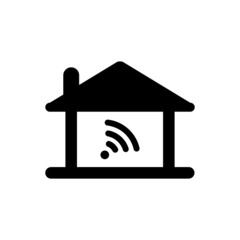 Home security warning icon