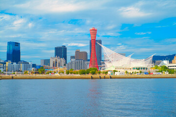 神戸港の景色