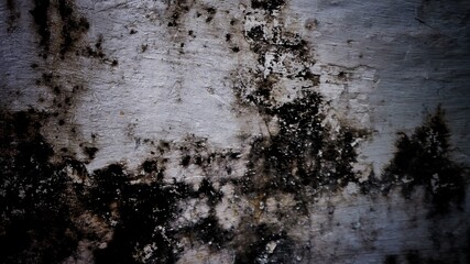 Dark scary broken wall abstract texture background