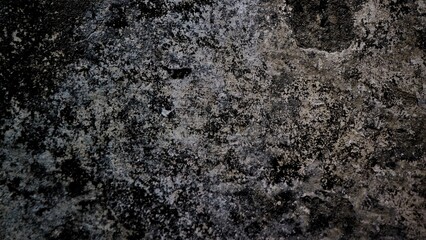 Fototapeta na wymiar Cracked cracked wall texture background cracked paint peeling off dark color
