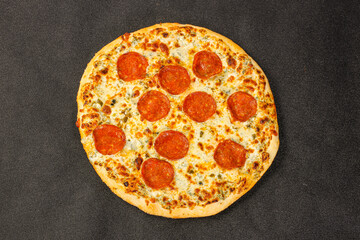 Italian traditional cuisine – Pizza pepperoni