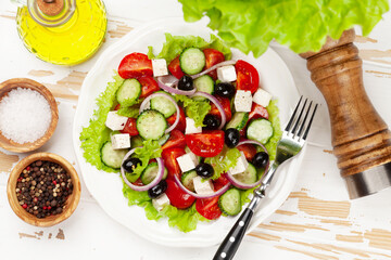 Classic greek salad