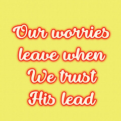 Christian Quote, Typography for print or use as poster, card, flyer or Banner 