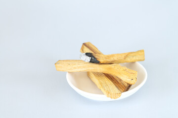 Palo santo holy wood spiritual practices concept