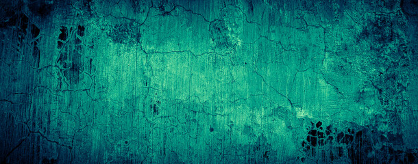 texture grungy teal green background of wall cement concrete