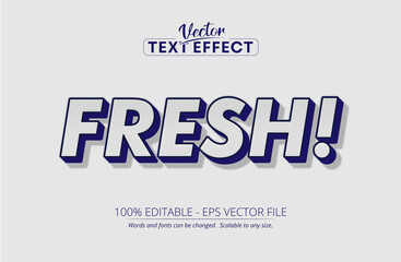  Fresh 3D Text Effect Style
