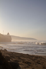 Misty Sunrise on the coast