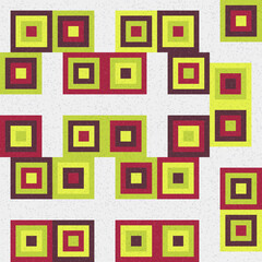 Abstract Geometric Pattern generative computational art illustration