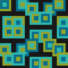 Abstract Geometric Pattern generative computational art illustration