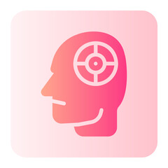 Mind gradient icon