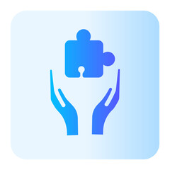 solution gradient icon