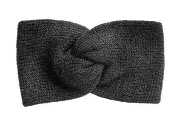 Knit headband isolated